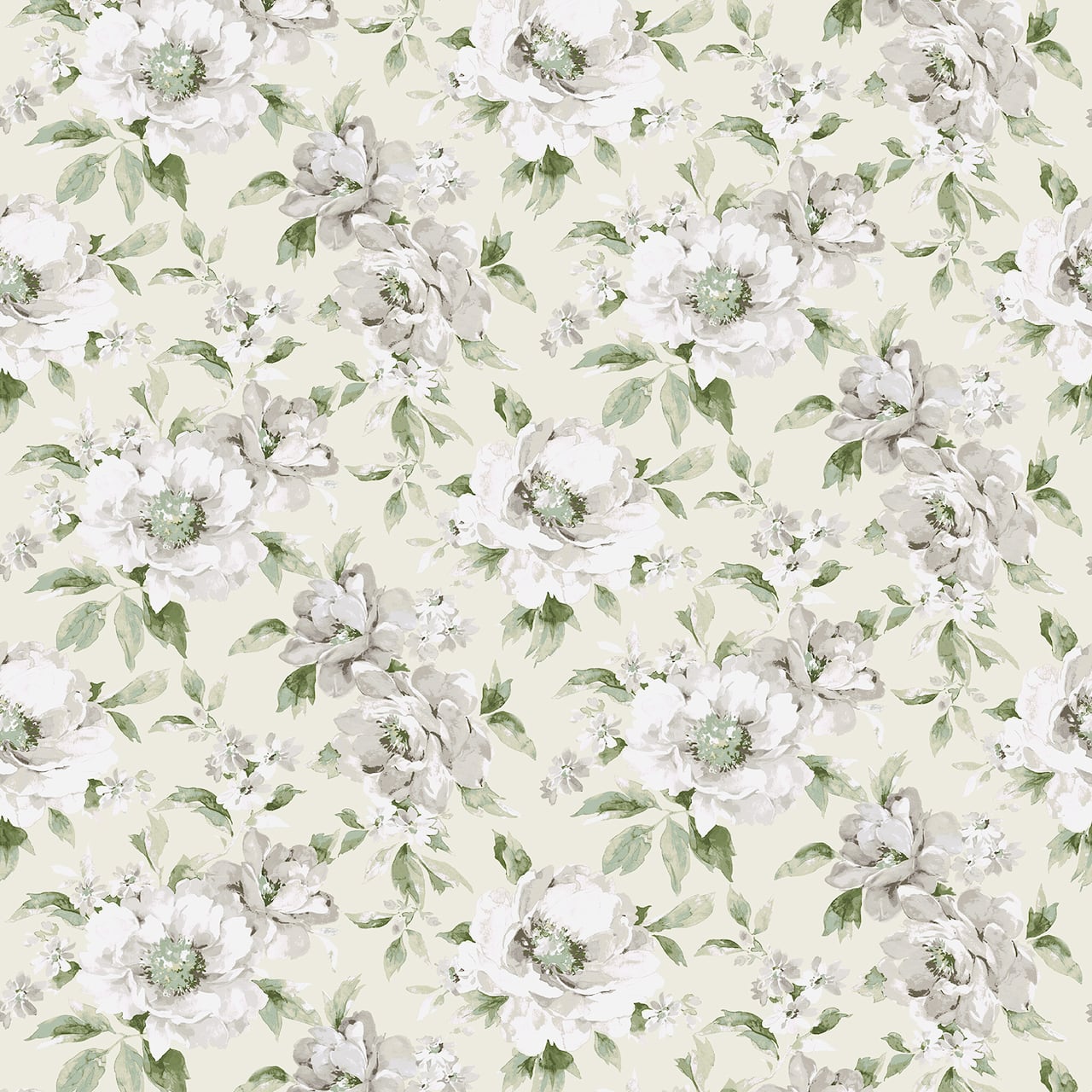 Surface Style Whispery Floral Peel & Stick Wallpaper